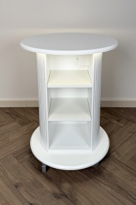 Mobilny podświetlany stolik pod tort / serwis Tivo